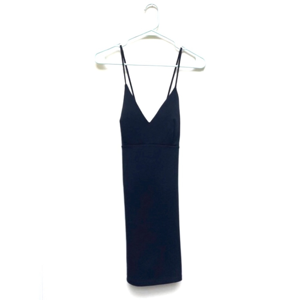 Love Culture vneck Cross Straps Mini Dress